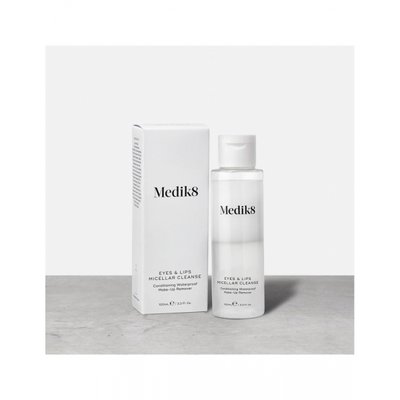 Средство для снятия макияжа Medik8 Eyes & Lips Micellar Cleanse, 100 мл