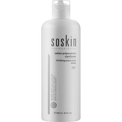 Осветляющий подготавливающий тоник-эксфолиант Soskin Clarifying preparatory lotion 250mL