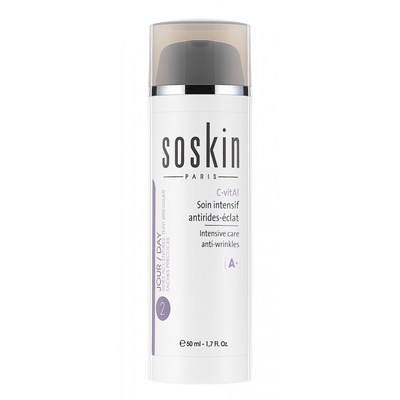 Інтенсивний крем від зморшок з вітаміном С та Ретинолом Soskin C-Vital intensive care anti-wrinkles 50mL