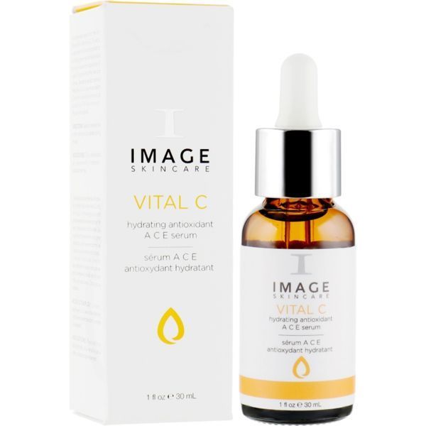 Увлажняющая антиоксидантная сыворотка с витаминами А, С, Е Image Skincare Vital C Hydrating AC&E Serum 30mL