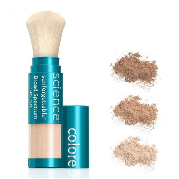 Пудра для обличчя Напівнасичений Colorescience Sunforgettable Total ProtectionTM Brush-On Shield SPF 50 Medium