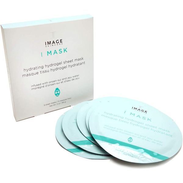 Гидрогелевая увлажняющая маска с вулканической водой Image Skincare I MASK Hydrating hydrogel sheet mask 5шт.