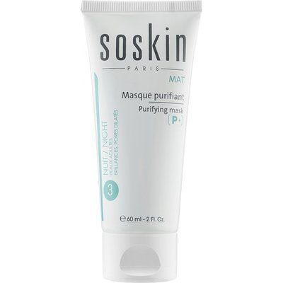 Очищающая маска Soskin Purifying mask - combination or oily skin 60mL