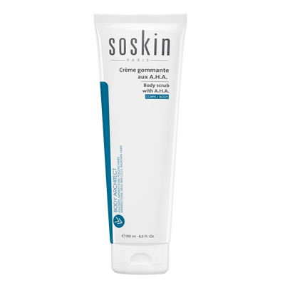 Скраб для тіла з АНА кислотами Soskin Body scrub+AHA 250mL