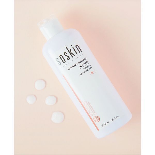 Заспокійливе молочко Soskin Soothing cleansing milk - dry & sensitive skin 250mL