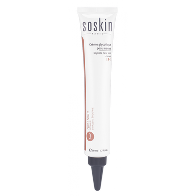 Крем-маска "Новая Кожа" Soskin Glycolic new skin cream 50mL