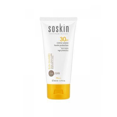 Сонцезахисний крем Soskin SPF 30 Sun cream high protection 50mL