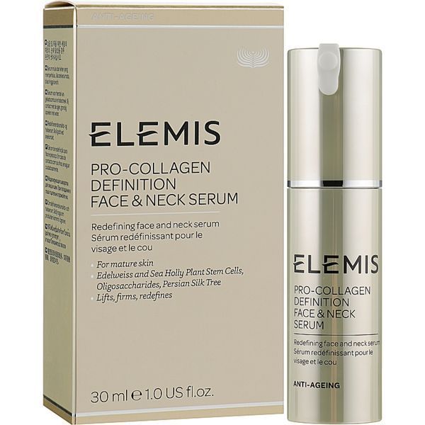 Ліфтинг-сироватка для обличчя та шиї Elemis Pro-Collagen Definition Face & Neck Serum 30mL