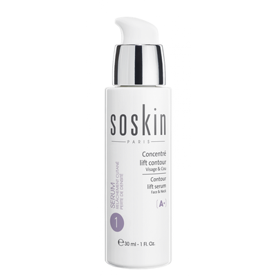 Сыворотка для лица, шеи и декольте Soskin Contour lift serum Face and neck 30mL