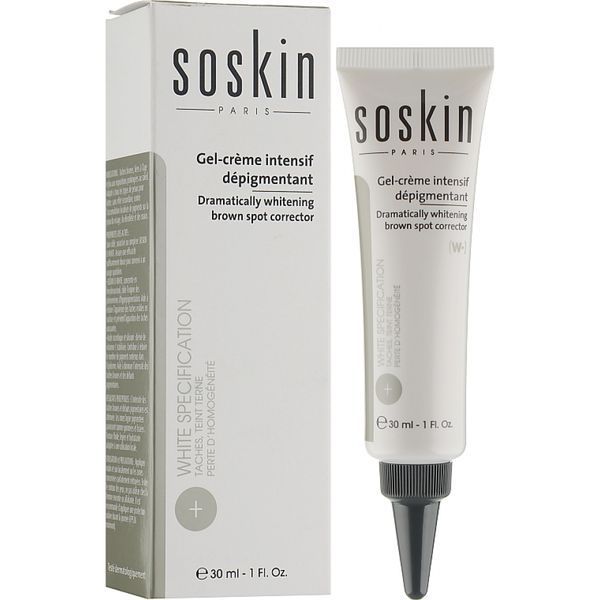 Освітлюючий коректор проти пігментації Soskin Dramatically Whitening Brown Spot Corrector 30mL