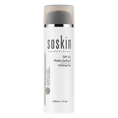 Освітлюючий флюід Soskin Clarifying Fluid SPF25 50mL