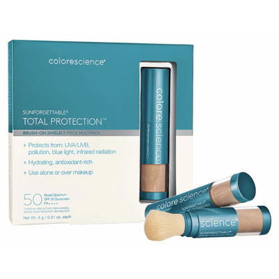 Набор Colorescience Sunforgettable Total ProtectionTM Brush-On Shield SPF 50 Multipack