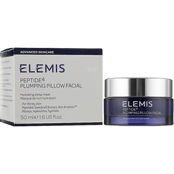 Охолоджуюча нічна гель-маска Elemis Peptide4 Plumping Pillow Facial 50mL